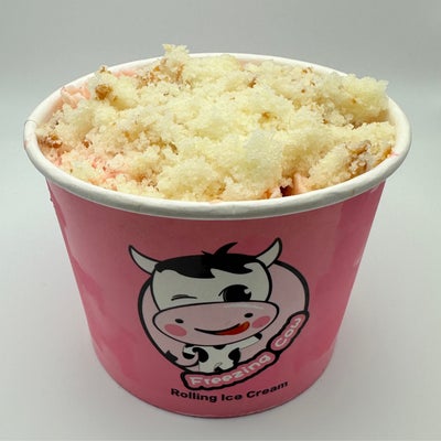 Pineapple Cake rolled ice cream