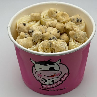 Crazy Dough rolled ice cream