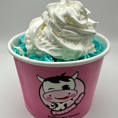 Cotton Wave rolled ice cream