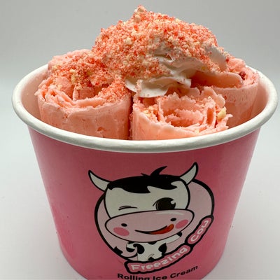 Big Sean Shortcake rolled ice cream